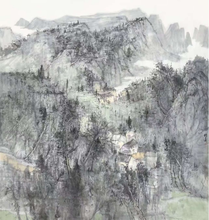 书画太极皆化境,文武双修一贤人——记书画名家楼建明885.png