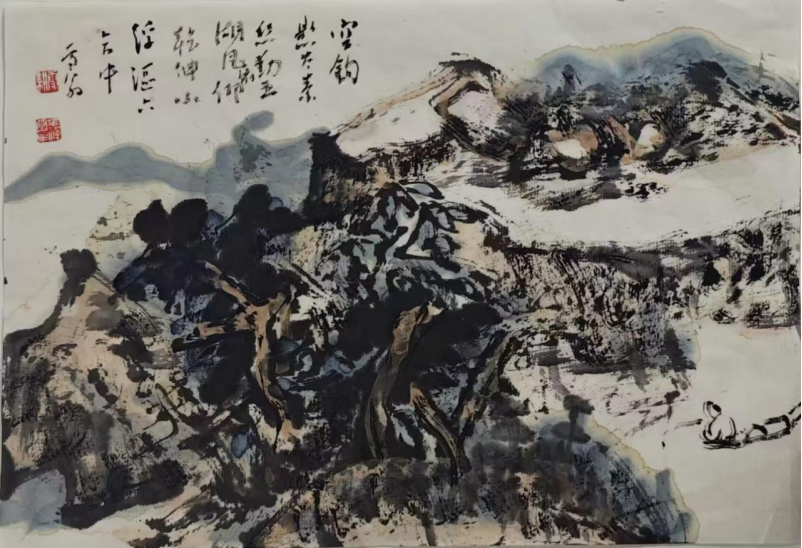 文脉赓续与禅意新境:周雪耕书画艺术的当代价值986.png