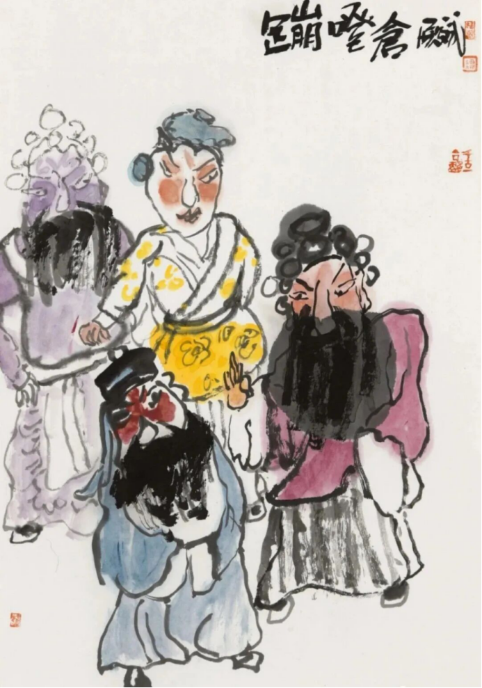 墨染梨园事 · 笔写戏中人——杨殿斌老师艺术作品集469.png