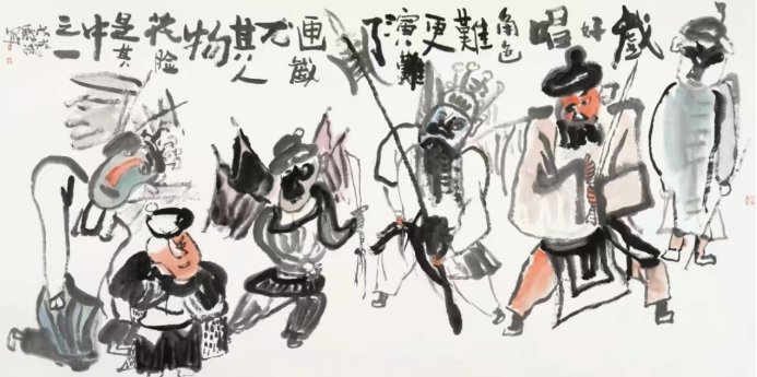墨染梨园事 · 笔写戏中人——杨殿斌老师艺术作品集458.png