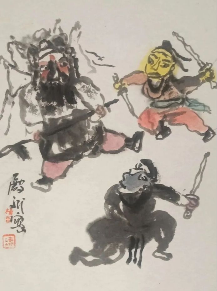 墨染梨园事 · 笔写戏中人——杨殿斌老师艺术作品集462.png