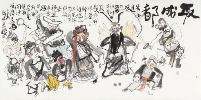 墨染梨园事 · 笔写戏中人——杨殿斌老师艺术作品集130.png